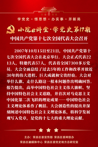 小院e讲堂·学党史 第17期