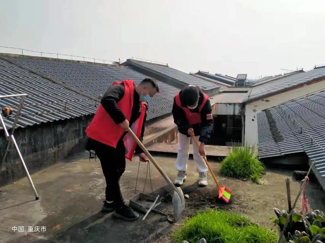 迎新春大扫除丨“干干净净过春节”镇街洁小青志愿服务火热进行中