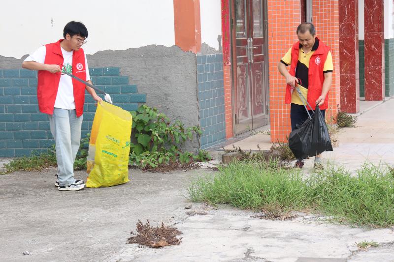 荣昌区龙集镇清河村开展社会主义核心价值观教育——清洁家园·践行文明